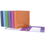 Cartable 1.5 pouces couleurs assortis