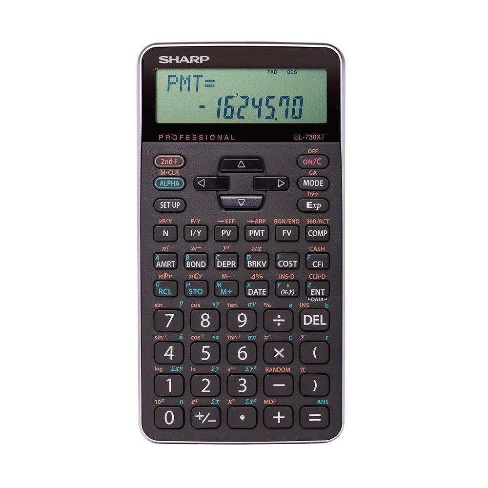 Calculatrice Financière EL-738XTB – Coop de l'UQAT