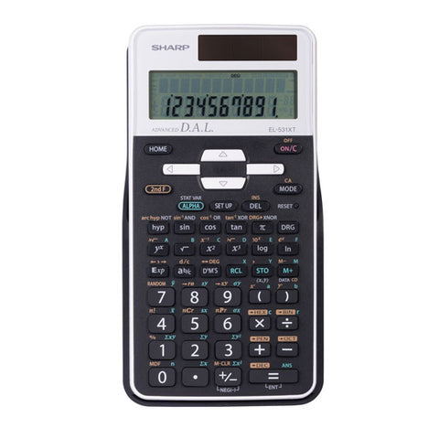 Calculatrice EL-531XTB-WH Scientifique avancée