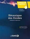 Mécanique des fluides: fondements et applications