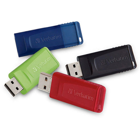 Paquet de 4 clés USB 16GB Verbatim